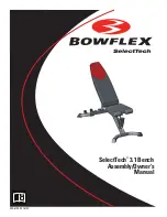 Preview for 1 page of Bowflex SelectTech 3.1 Assembly And Owner'S Manual