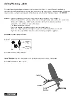 Предварительный просмотр 4 страницы Bowflex SelectTech 3.1 Assembly And Owner'S Manual