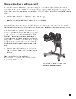 Предварительный просмотр 13 страницы Bowflex SelectTech 3.1 Assembly And Owner'S Manual