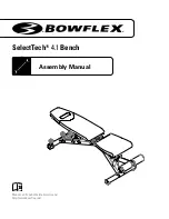 Bowflex SelectTech 4.1 Assembly Manual preview