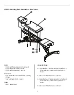 Preview for 9 page of Bowflex SelectTech 5.1 Bench Assembly & Owners Manual