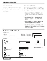 Preview for 6 page of Bowflex SelectTech 5.1 Owner'S/Assembly Manual