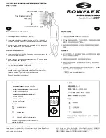 Preview for 3 page of Bowflex SelectTech 56O Quick Start Manual