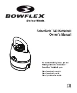 Bowflex SelectTech 840 Kettlebell Owner'S Manual предпросмотр