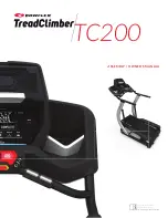 Bowflex TREADCLIMBER TC200 Assembly & Owners Manual preview