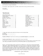 Preview for 2 page of Bowflex Treadmill 10 Assembly & Owners Manual