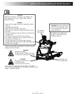 Preview for 5 page of Bowflex Treadmill 10 Assembly & Owners Manual