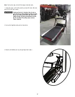 Предварительный просмотр 41 страницы Bowflex Treadmill 22 Service Manual