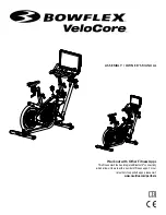 Bowflex VeloCore Assembly And Owner'S Manual preview