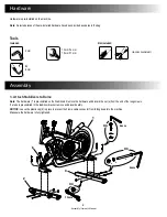 Preview for 8 page of Bowflex VeloCore Assembly And Owner'S Manual