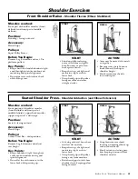 Preview for 27 page of Bowflex Xceed Plus Owner'S Manual