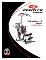 Bowflex Xtreme SE Assembly Manual preview