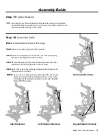 Предварительный просмотр 17 страницы Bowflex Xtreme SE Assembly Manual