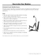 Preview for 13 page of Bowflex Xxtreme 2 SE Owner'S Manual & Fitness Manual