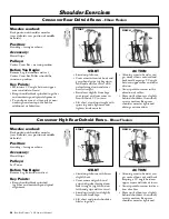 Preview for 28 page of Bowflex Xxtreme 2 SE Owner'S Manual & Fitness Manual