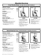 Preview for 30 page of Bowflex Xxtreme 2 SE Owner'S Manual & Fitness Manual