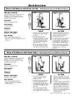 Preview for 37 page of Bowflex Xxtreme 2 SE Owner'S Manual & Fitness Manual