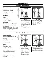 Preview for 62 page of Bowflex Xxtreme 2 SE Owner'S Manual & Fitness Manual