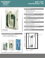 BOWMAN CL011-0111 Manual preview