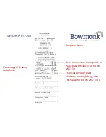 Preview for 15 page of Bowmonk BrakeCheck Series 2 Operating Manual