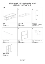 Preview for 4 page of Bowthorpe WMI15343 Assembly Instructions Manual