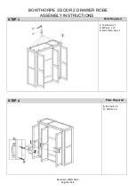 Preview for 8 page of Bowthorpe WMI15343 Assembly Instructions Manual