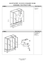 Preview for 9 page of Bowthorpe WMI15343 Assembly Instructions Manual