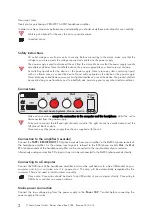 Предварительный просмотр 2 страницы Box-Design Pro-ject head box S USB Instructions For Use