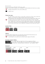 Предварительный просмотр 2 страницы Box-Design Pro-Ject Tube Box DS Instructions For Use