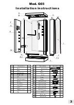 Предварительный просмотр 4 страницы BOX DOCCIA Giro G03 Installation Instructions Manual