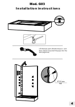 Предварительный просмотр 5 страницы BOX DOCCIA Giro G03 Installation Instructions Manual