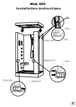 Предварительный просмотр 8 страницы BOX DOCCIA Giro G03 Installation Instructions Manual