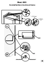 Предварительный просмотр 9 страницы BOX DOCCIA Giro G03 Installation Instructions Manual