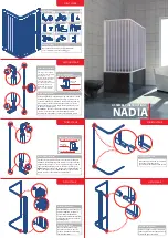 BOX DOCCIA NADIA Assembly Instructions предпросмотр