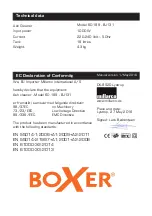 Preview for 21 page of BOXER 60.189 User Manual