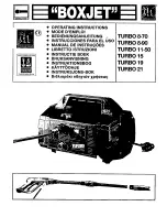 Preview for 1 page of Boxjet Turbo 11-50 Operating Instructions Manual