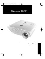 Предварительный просмотр 2 страницы BOXLIGHT Cinema 12SF User Manual