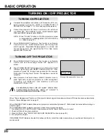 Предварительный просмотр 20 страницы BOXLIGHT Cinema 13HD User Manual