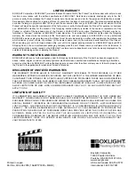 Предварительный просмотр 44 страницы BOXLIGHT Cinema 13HD User Manual