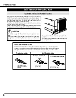 Preview for 8 page of BOXLIGHT CINEMA 20HD User Manual