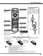 Preview for 15 page of BOXLIGHT CINEMA 20HD User Manual