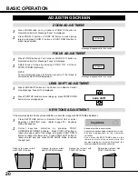 Preview for 20 page of BOXLIGHT CINEMA 20HD User Manual