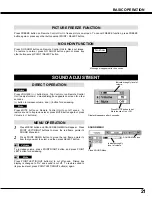 Preview for 21 page of BOXLIGHT CINEMA 20HD User Manual