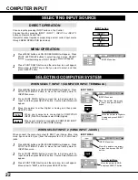 Preview for 22 page of BOXLIGHT CINEMA 20HD User Manual