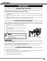 Preview for 39 page of BOXLIGHT CINEMA 20HD User Manual