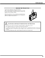 Preview for 9 page of BOXLIGHT CP-13t User Manual