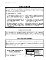 Preview for 3 page of BOXLIGHT CP-300t Service Manual