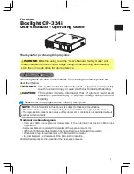 BOXLIGHT CP-324i User Manual предпросмотр