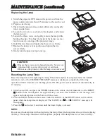 Preview for 19 page of BOXLIGHT CP-630i User Manual