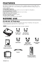 Preview for 3 page of BOXLIGHT CP-634i User Manual